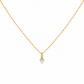 Tiny Crystal Stone Necklace