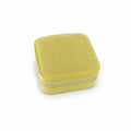 OIive Green Velvet Jewellery Box