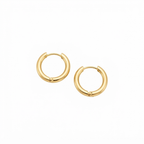 Round Hoops Earrings