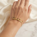 Daisy Charm Gold Bracelet