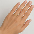 Rome Stone Gold Ring