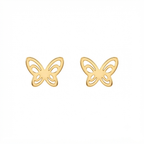 Scribble Layered Stud Earrings