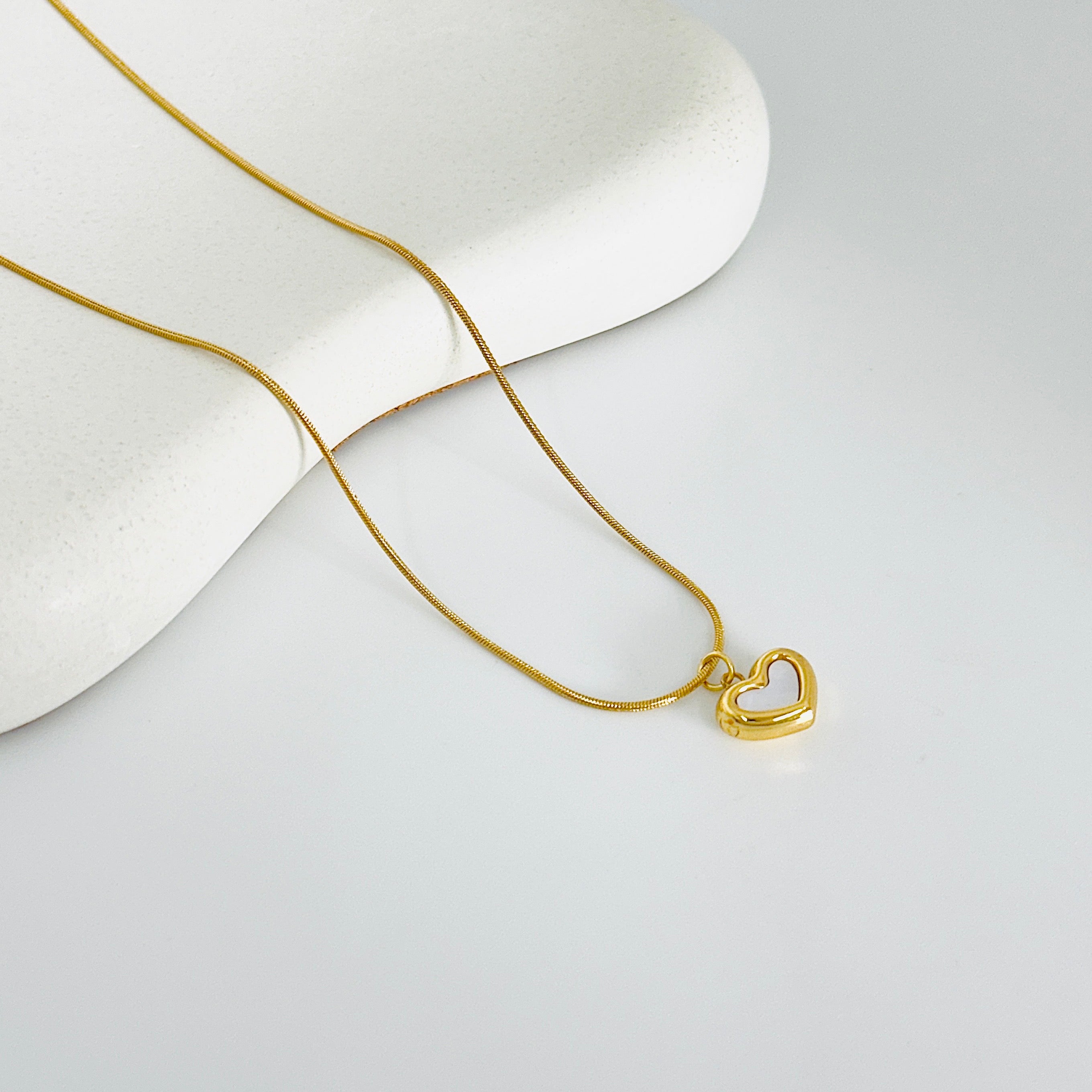 In Heart Gold Necklace