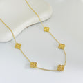 Clover Gold Necklace