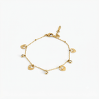 Love Leaf Gold Bracelet