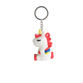White Unicorn Keychain