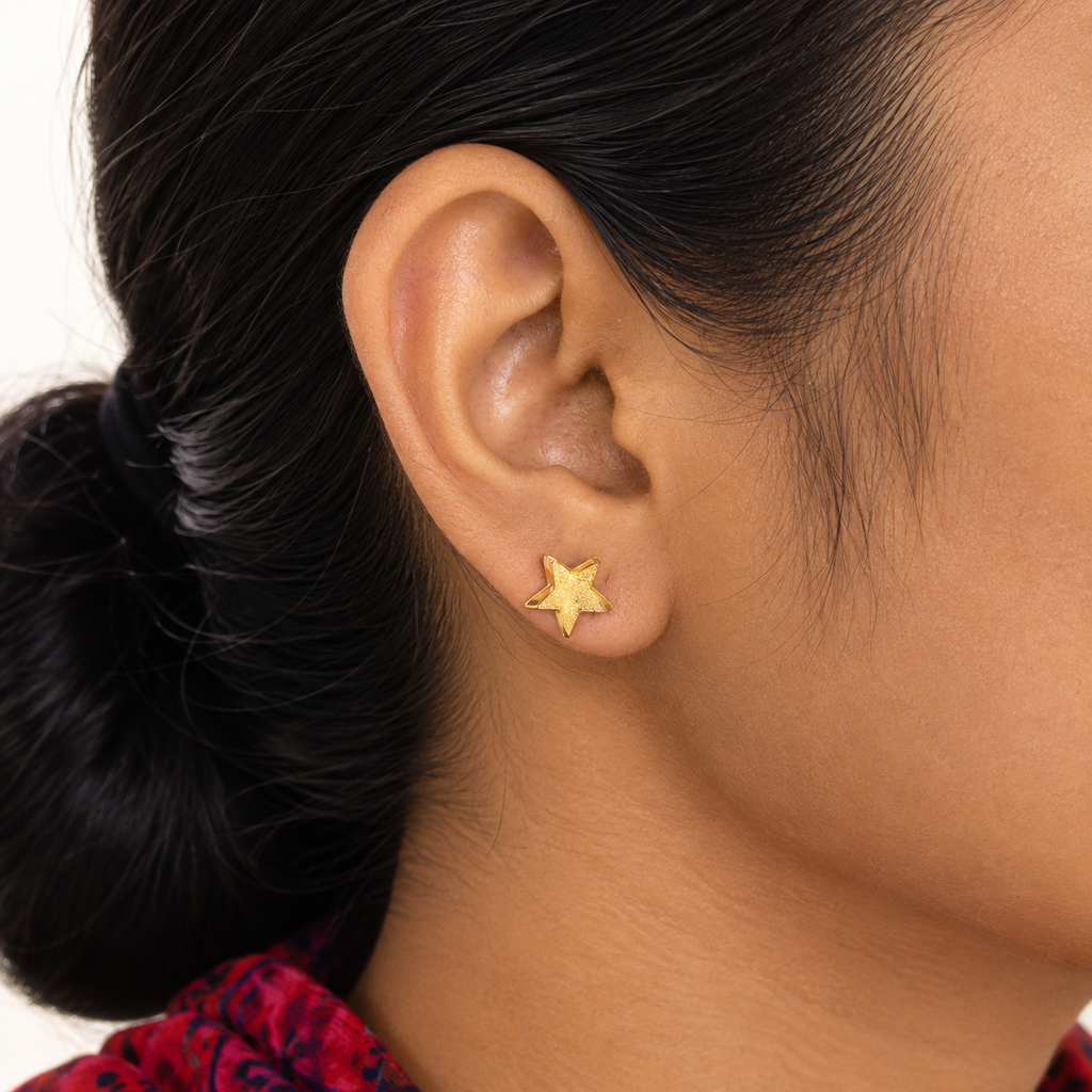 Star Layered Stud Earrings