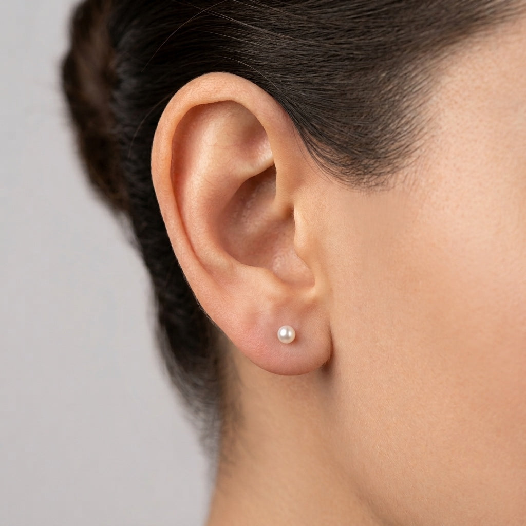 Pearl Small Stud Earrings