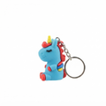 Blue Unicorn Keychain