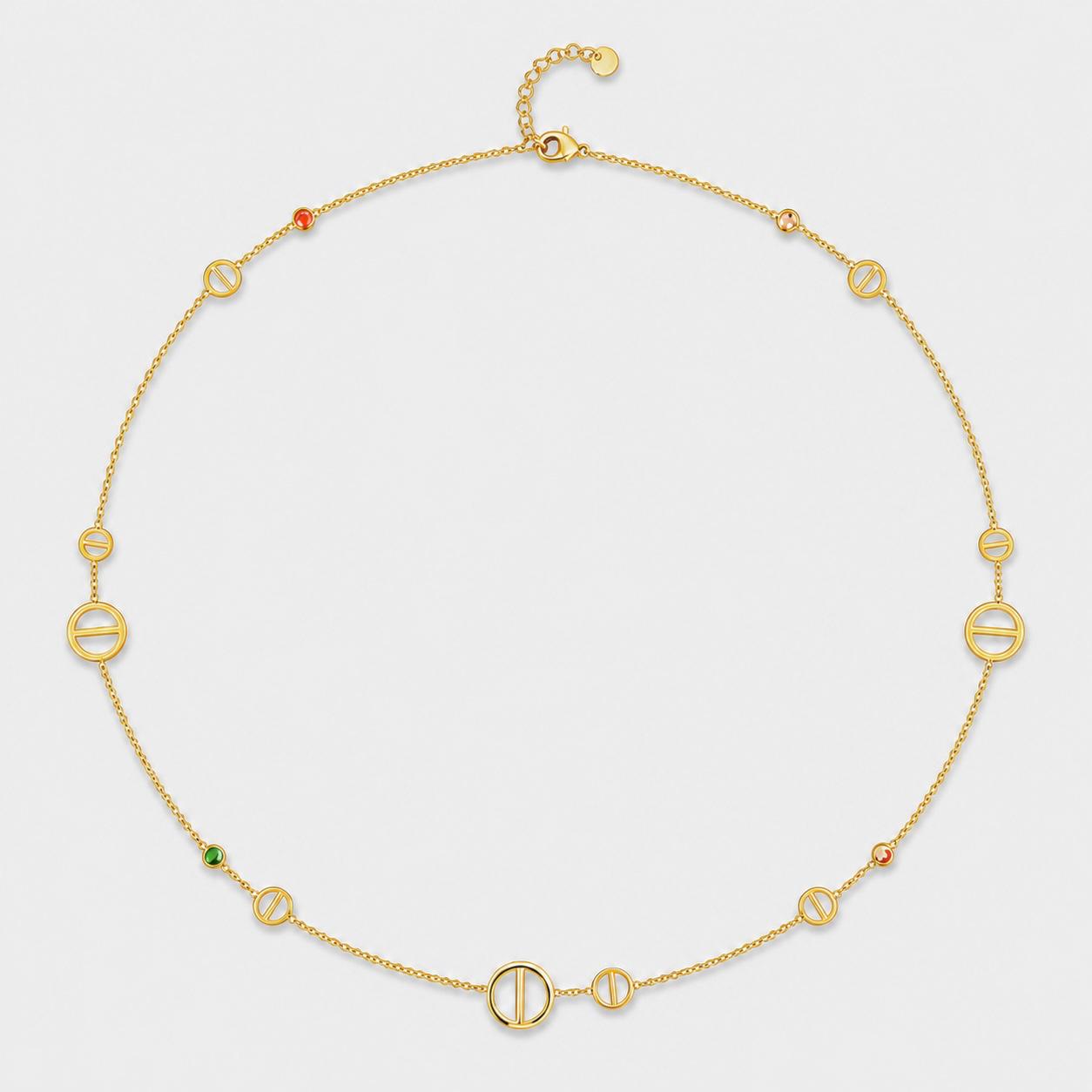 Orbit Bar Glold Waist Chain