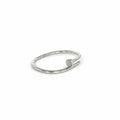 Silver Nail Bangle Bracelet