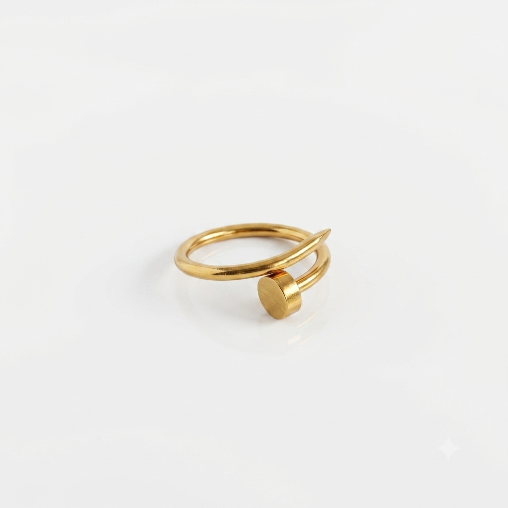 Spiral Gold Rign