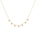 White Stone Necklace