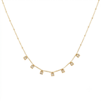 White Stone Necklace