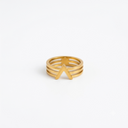 Layer Gold Ring