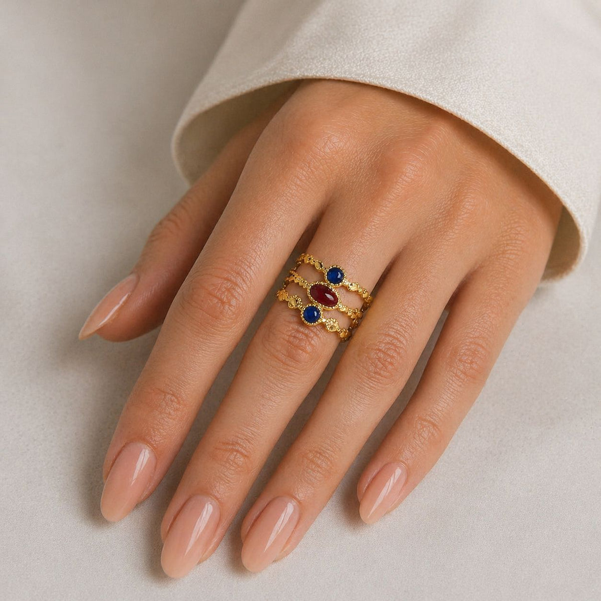 Kaylee Gold Ring (Adjustable size)