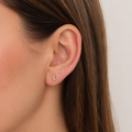 Tiny Gold Earrings