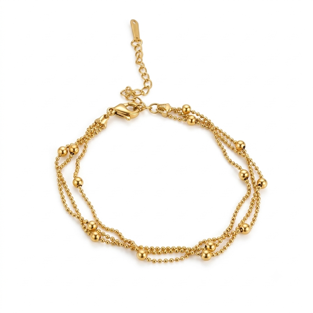 Three Layered Bracelet