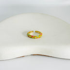 Lux Stacy Gold Ring (Adjustable size)