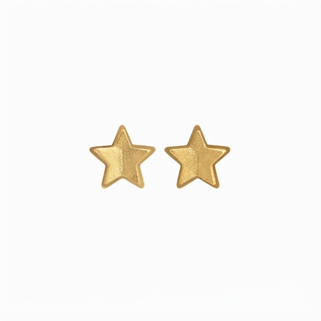 Star Layered Stud Earrings