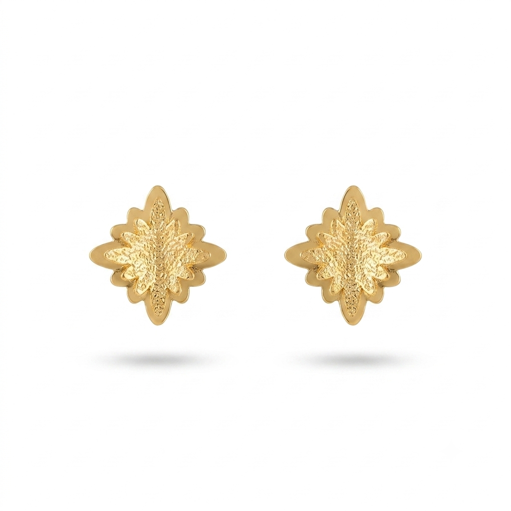 Starflower Gold Earrings