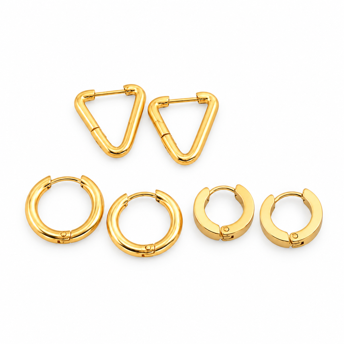 Triangle Combo Earrings