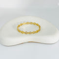 Avena Gold Thin Wrist Bangle Bracelet