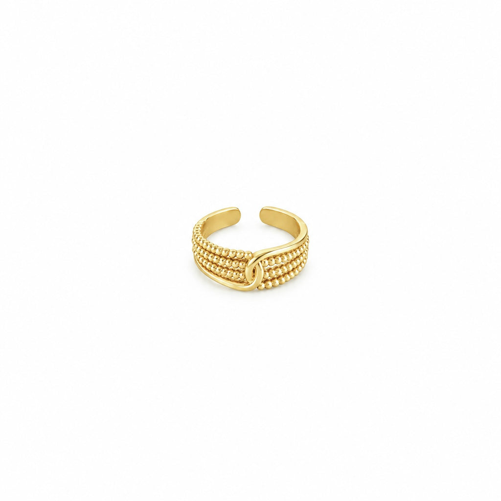 Layered Knot Ring (Adjustable Size)