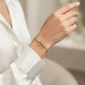 Love Bow Gold Bracelet