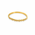 Flower Stone Gold Necklace
