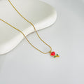 Rose Elegance Gold Necklace