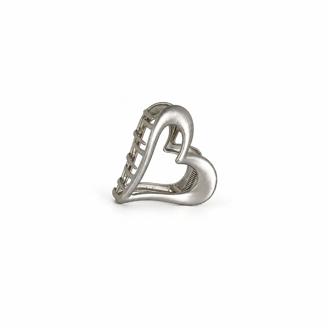 Heart Silver Clip