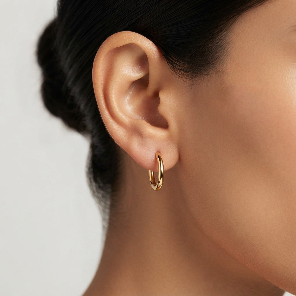 Large Round Earrings