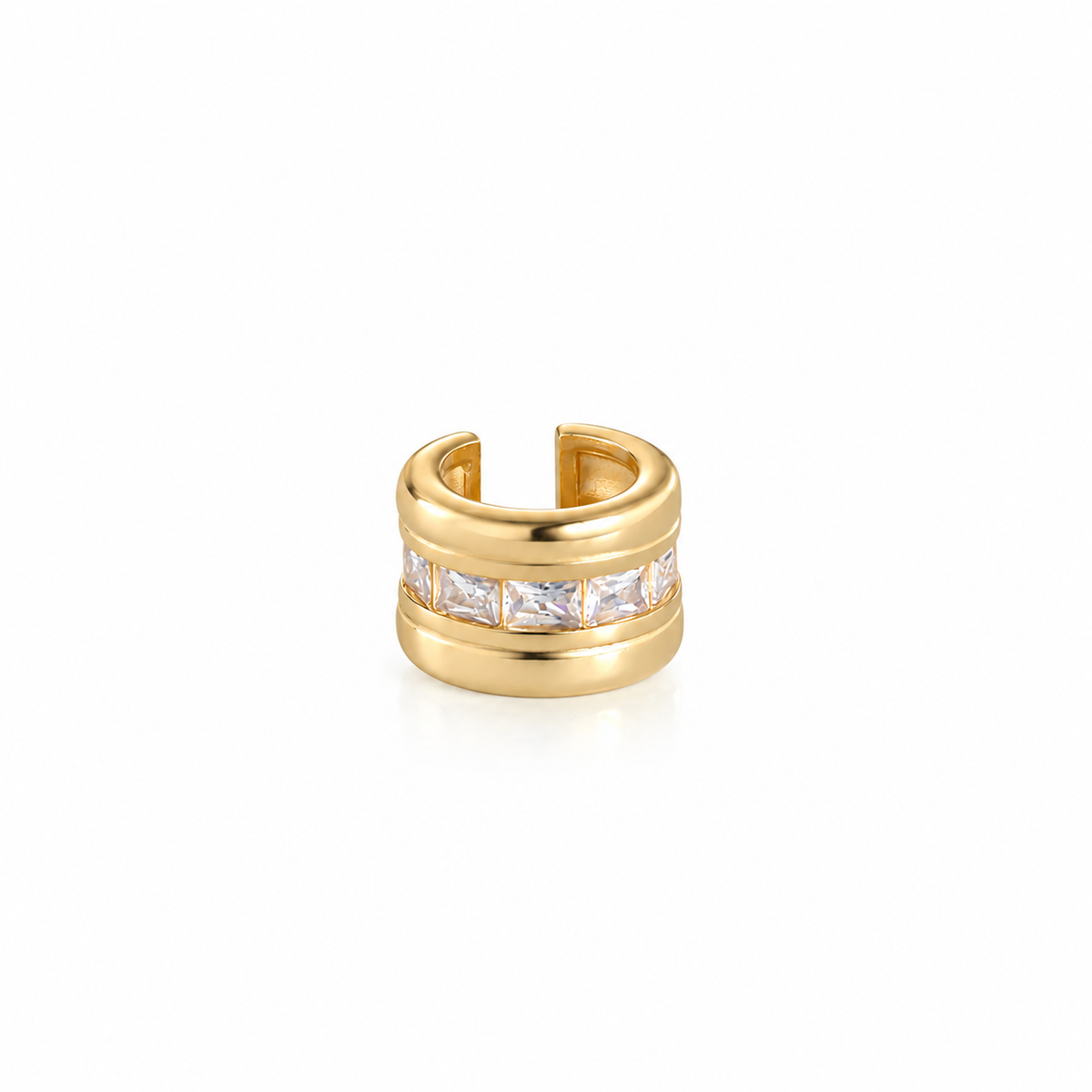 Layered Round Earcuff