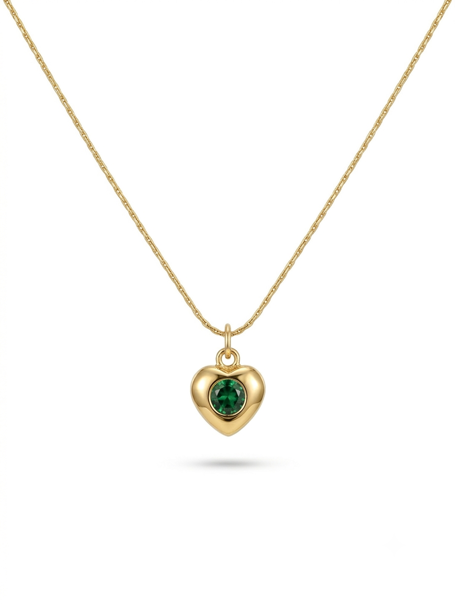 Tiny Heart Gold Necklace