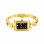 Black Heart Link Dial Watch