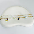 Charms Elegant Gold Layered Bracelet