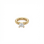 Single Stone Earcuff