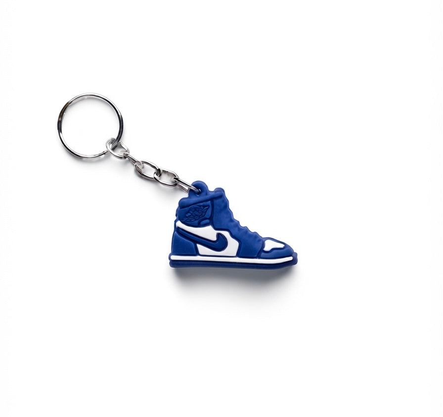 Blue Sneaker Keychain