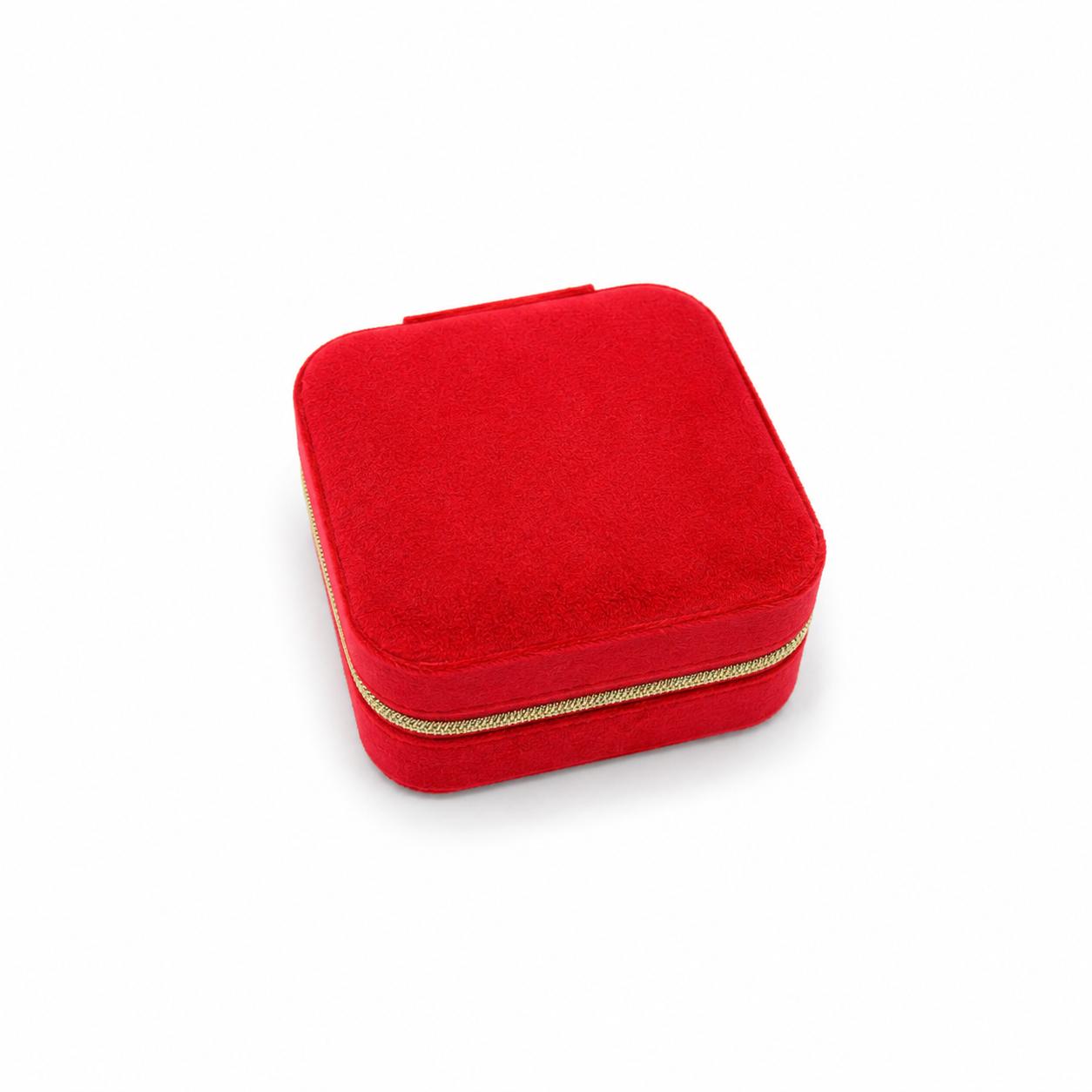 Red Velvet Jewellery Box