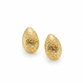 Textured Dewdrops Gold Earrings