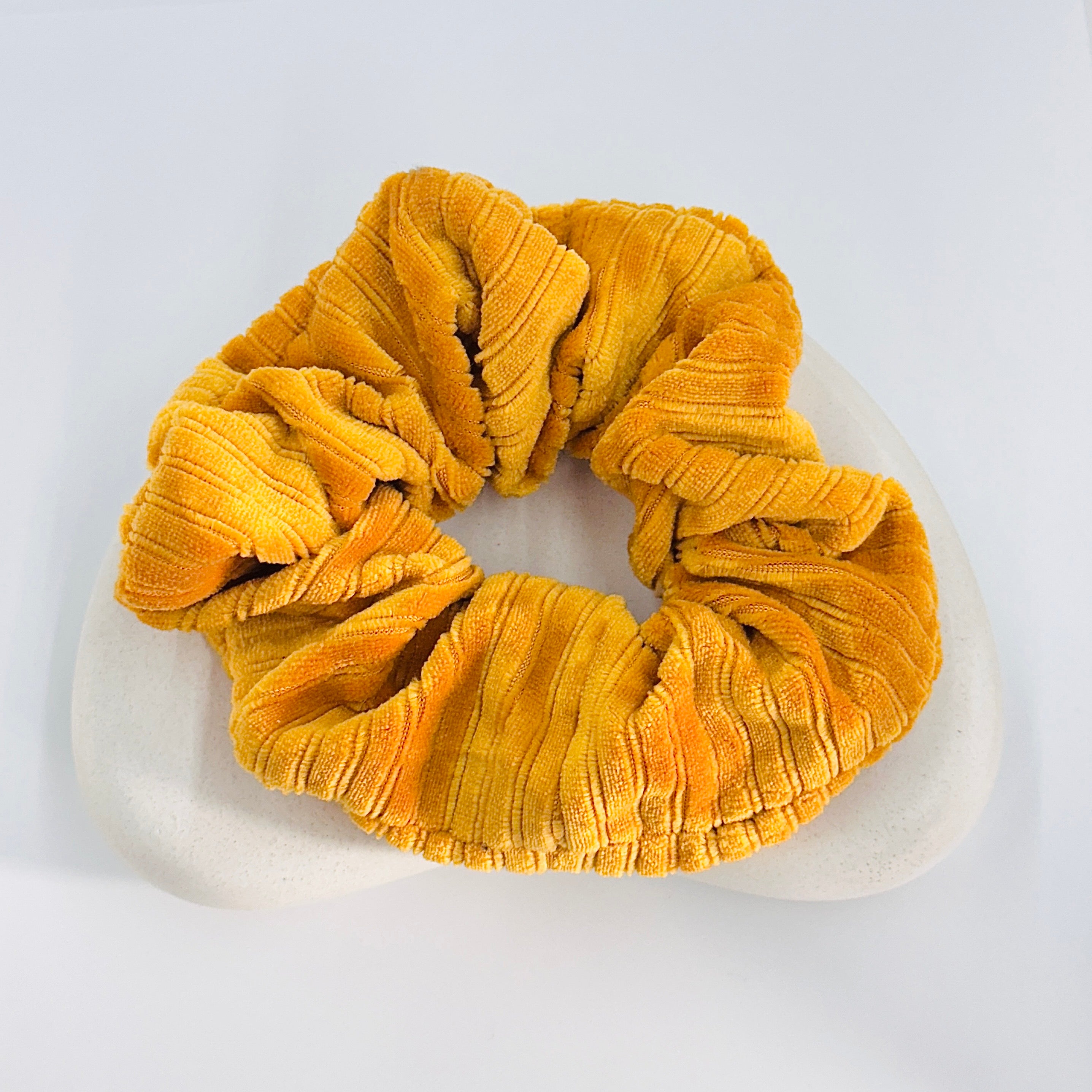 Orange scrunchies