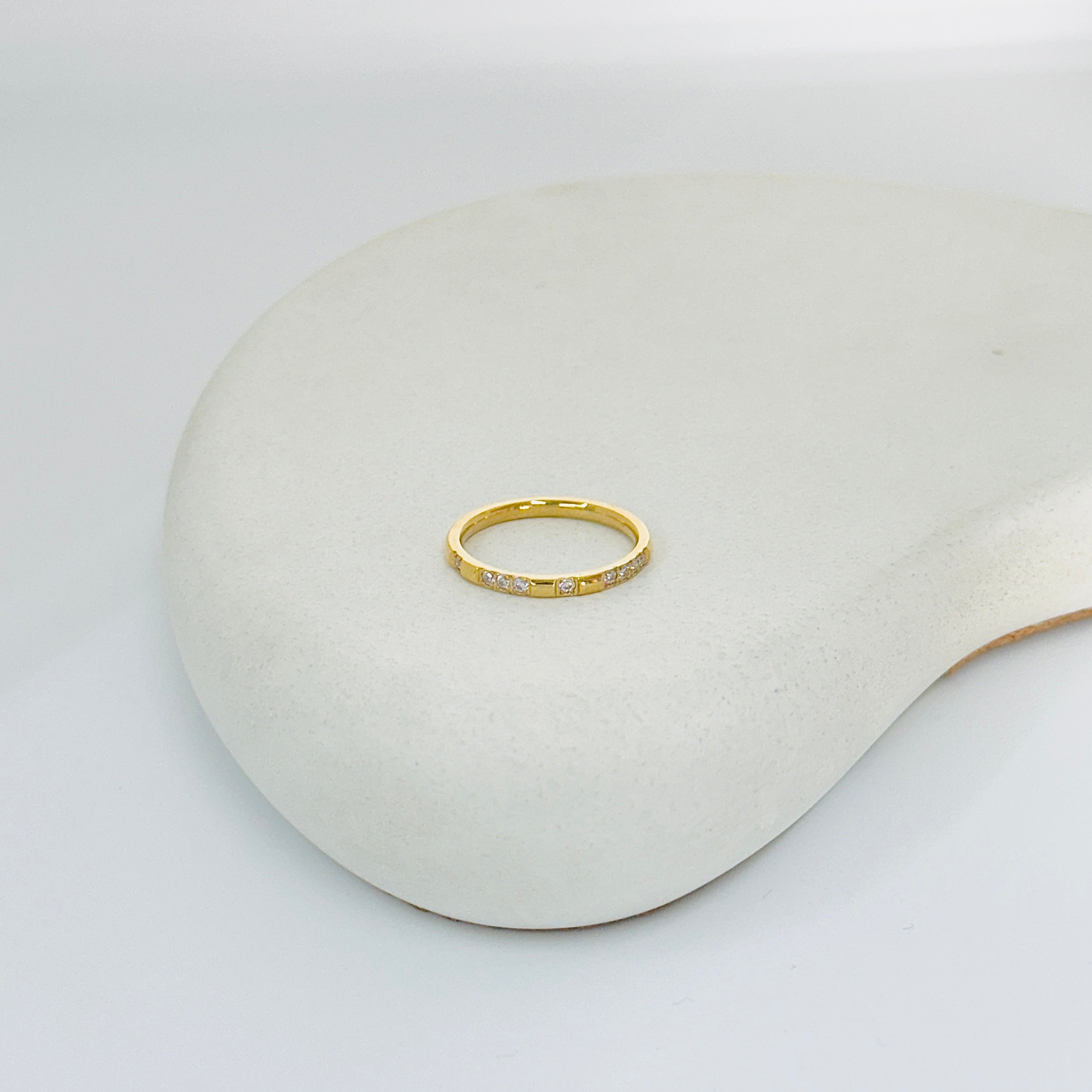 Lira Stone Gold Ring