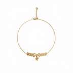 Love Bow Gold Bracelet