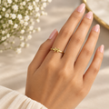 Bow Gold Ring