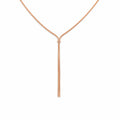 Long Rose Gold Necklace