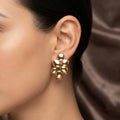 Abstract Flower Earring