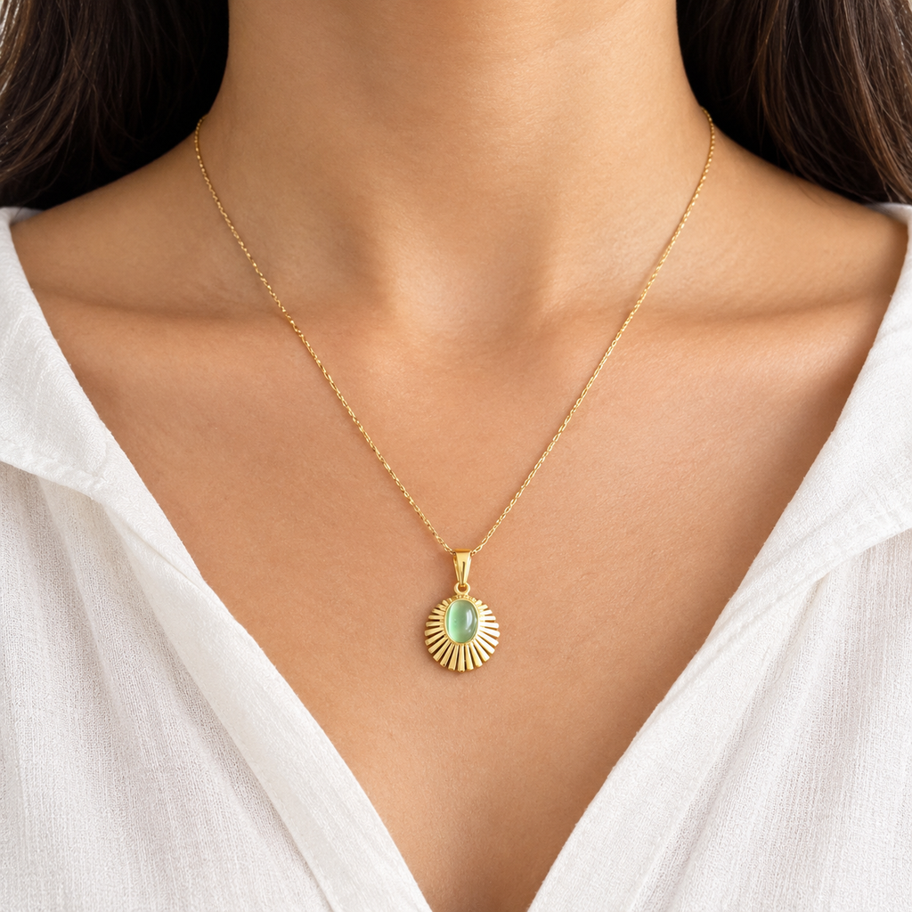 Sunbrust Pendant Necklace