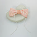 Pink Pearl Large Bow Hairpin