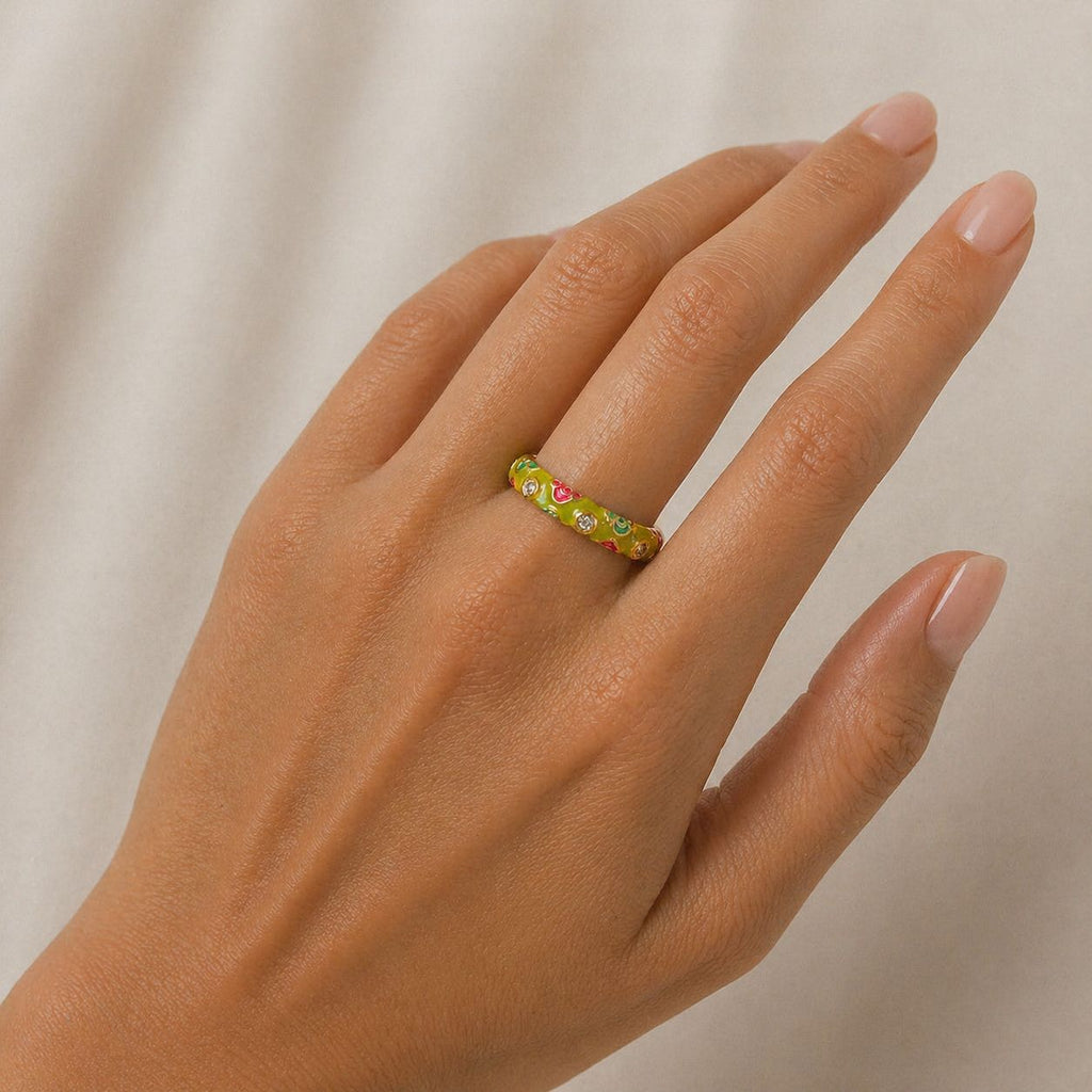 Lux Stacy Gold Ring (Adjustable size)